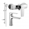 Mexen Lynx DF62 ensemble de douche, chrome - 745904DF62-00