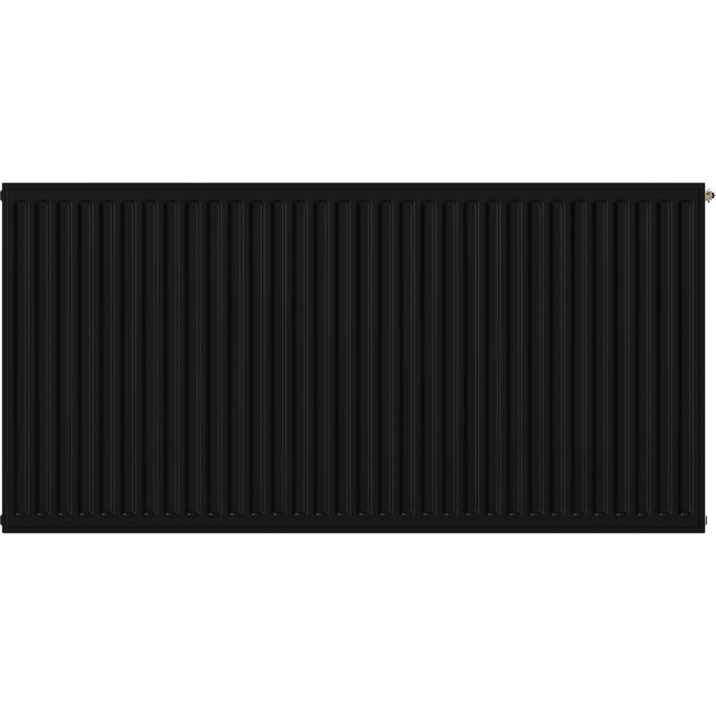 Mexen CVH20 Hygiene radiateur plat 300 x 1200 mm, raccordement inférieur, 764 W, noir - W620H-030-120-70
