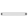 Radiateur à panneau Mexen CVH20 Hygiene 400 x 600 mm, raccordement inférieur, 477 W, noir - W620H-040-060-70