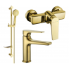 Mexen Lynx DF40 ensemble de douche, doré - 745904DF40-50