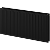 Radiateur en acier Mexen CVH20 Hygiene 600 x 600 mm, connexion inférieure, 660 W, noir - W620H-060-060-70