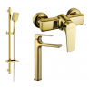Ensemble de douche Mexen Lynx DQ62, doré - 745914DQ62-50