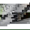 Grille-pain Mexen CVHF20 Hygiene Flat 300 x 1000 mm, raccordement inférieur, 568 W, noir - W620HF-030-100-70