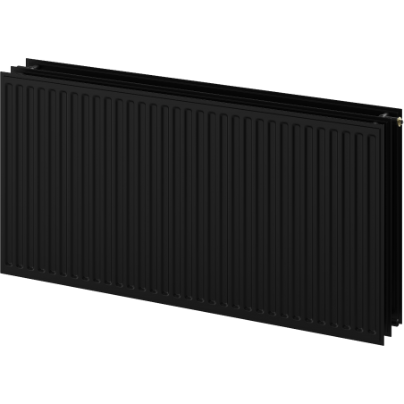 Mexen CVH30 Hygienique radiateur plat 300 x 3000 mm, raccordement bas, 2617 W, noir - W630H-030-300-70