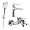 Mexen Lynx R62 ensemble de bain, chromé - 745903R62-00