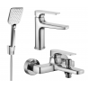 Mexen Lynx R62 ensemble pour baignoire, chromé - 745903R62-00