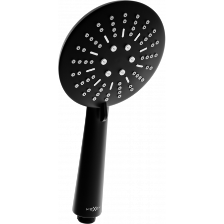 Mexen R-67 pommeau de douche 3 fonctions, noir - 79567-70