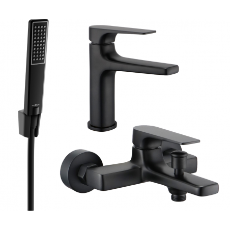 Mexen Lynx R72 ensemble de bain, noir - 745903R72-70