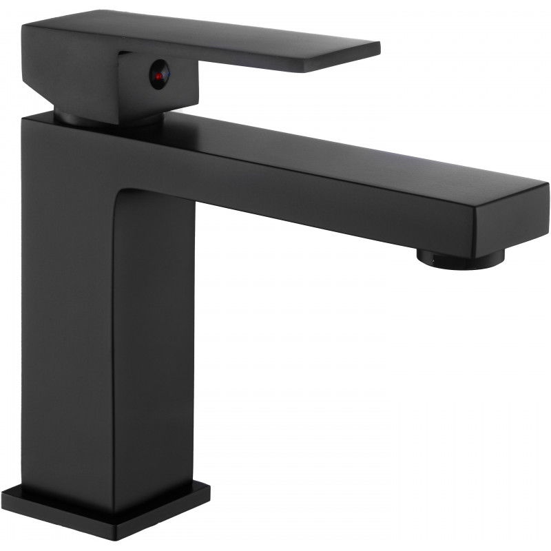 Mexen Uno robinet de lavabo, Noir - 71400-70