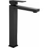 Mexen Uno robinet de lavabo haut, Noir - 71410-70