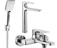 Mexen Lynx R62 ensemble pour baignoire, chrome - 745913R62-00