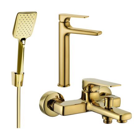 Mexen Lynx R62 ensemble baignoire, doré - 745913R62-50