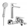 Mexen Lynx R40 ensemble baignoire, chrome - 745913R40-00