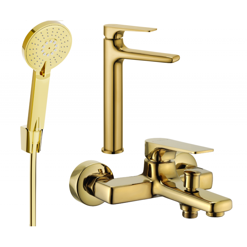 Mexen Lynx R40 ensemble de bain, doré - 745913R40-50