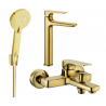 Mexen Lynx R40 ensemble de bain, doré - 745913R40-50