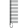 Mexen Neptun radiateur électrique 1400 x 500 mm, 600 W, anthracite - W101-1400-500-2600-66
