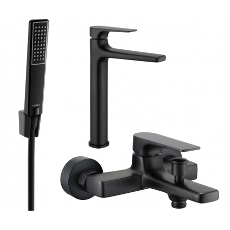 Mexen Lynx R72 set de bain, noir - 745913R72-70