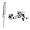 Mexen Lynx R72 mitigeur bain avec ensemble de douche, chrome - 74593R72-00
