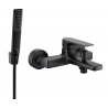 Mexen Lynx R72 mitigeur de baignoire avec ensemble de douche, noir - 74593R72-70