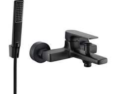Mexen Lynx R72 mitigeur de baignoire avec ensemble de douche, noir - 74593R72-70