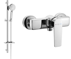 Mexen Lynx DQ40 robinet de douche avec ensemble de douche, chrome - 74594DQ40-00