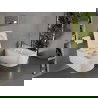Mexen York bol de WC Rimless avec siège slim à fermeture lente, duroplast, Blanc - 30114000