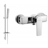 Mexen Lynx DQ72 mitigeur de douche avec ensemble de douche, chromé - 74594DQ72-00