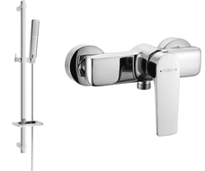 Mexen Lynx DQ72 robinet de douche avec ensemble de douche, chrome - 74594DQ72-00