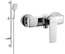 Mexen Lynx DF62 robinet de douche avec ensemble de douche, chrome - 74594DF62-00