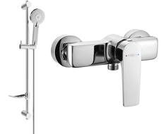 Mexen Lynx DF40 batterie de douche avec ensemble de douche, chrome - 74594DF40-00