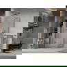 Mexen Lima cabine de douche pliante 120 x 120 cm, transparent, noir - 856-120-120-70-00