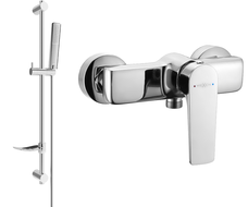 Mexen Lynx DF72 ensemble de douche avec robinet de douche, chromé - 74594DF72-00