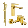 Mexen Milo DF40 ensemble baignoire, doré - 71303DF40-50