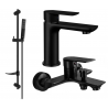 Mexen Alfa DF72 ensemble de bain, noir - 745703DF72-70