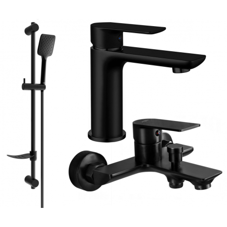 Ensemble de bain Mexen Alfa DF62, noir - 745703DF62-70