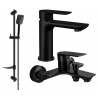 Mexen Alfa DF62 ensemble de bain, noir - 745703DF62-70