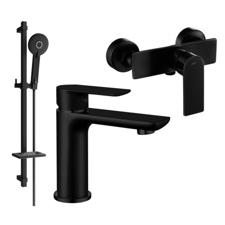 Mexen Alfa DQ40 ensemble de douche, noir - 745704DQ40-70