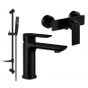Mexen Alfa DF72 ensemble de douche, noir - 745704DF72-70