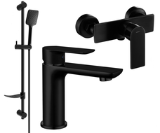 Mexen Alfa DF62 ensemble de douche, noir - 745704DF62-70