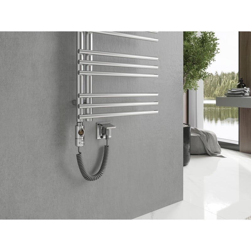 Mexen Neptun radiateur électrique 900 x 500 mm, 300 W, chrome - W101-0900-500-2300-01