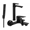 Mexen Alfa R72 ensemble de bain, noir - 745713R72-70