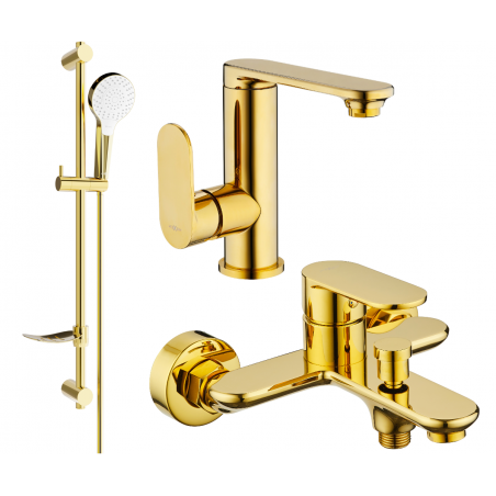 Mexen Milo DF05 ensemble de bain, doré - 713053DF05-50