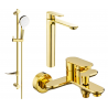 Mexen Milo DF05 ensemble de bain, doré - 71313DF05-50