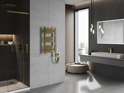 Mexen Ares radiateur électrique 700 x 400 mm, 300 W, doré - W102-0700-400-2300-50