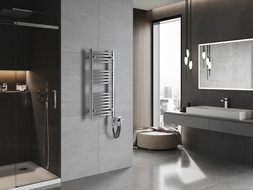 Mexen Ares radiateur électrique 900 x 400 mm, 300 W, chrome - W102-0900-400-2300-01