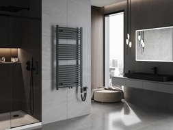 Mexen Ares radiateur électrique 1200 x 600 mm, 600 W, anthracite - W102-1200-600-2600-66