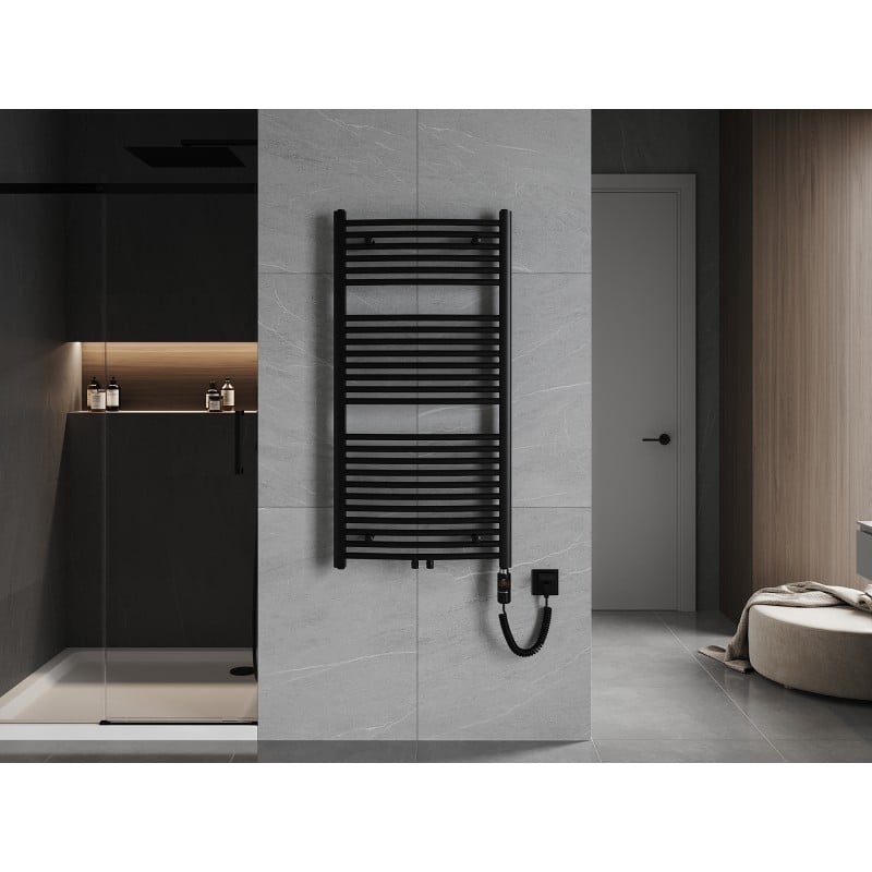 Mexen Ares radiateur électrique 1200 x 600 mm, 600 W, noir - W102-1200-600-2600-70