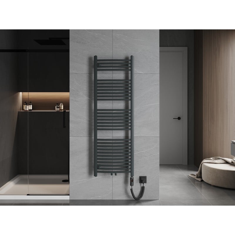 Mexen Ares radiateur électrique 1500 x 500 mm, 600 W, anthracite - W102-1500-500-2600-66