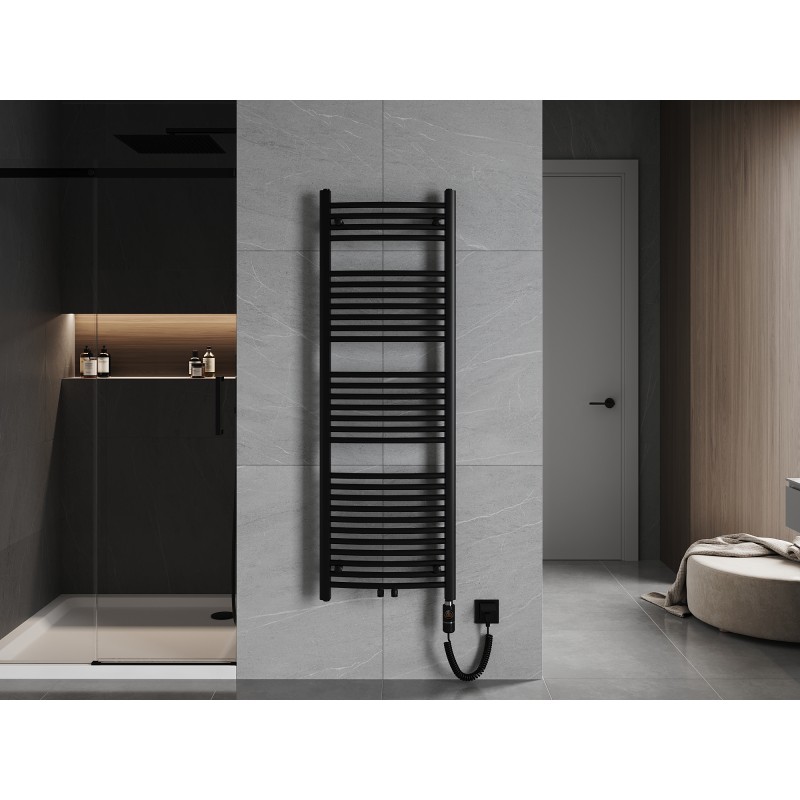 Mexen Ares radiateur électrique 1500 x 500 mm, 600 W, noir - W102-1500-500-2600-70