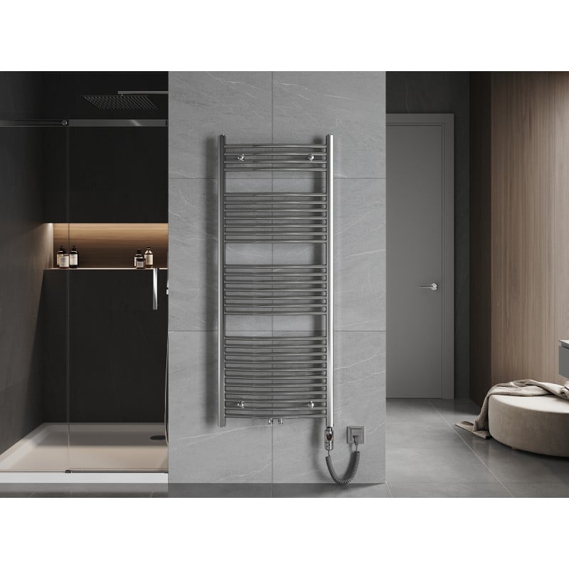 Mexen Ares radiateur électrique 1500 x 600 mm, 600 W, chrome - W102-1500-600-2600-01